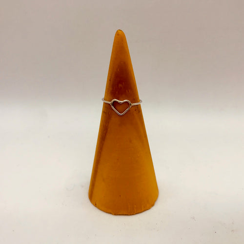 Anillo Corazón Calado chico