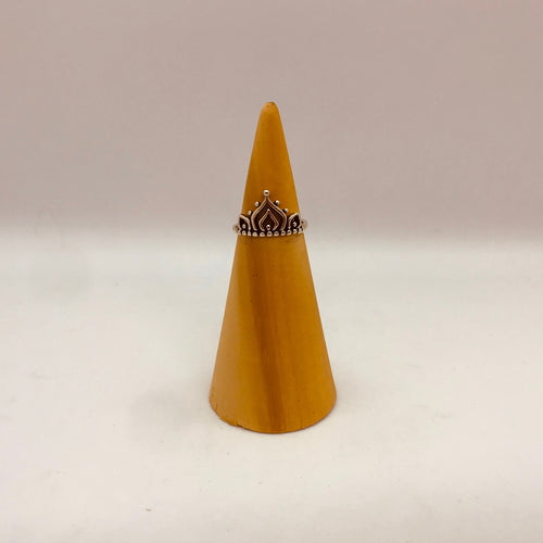 Anillo Corona Tribal