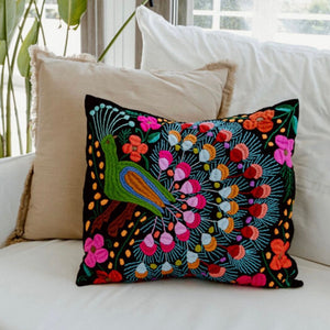 Funda almohadón Pavo Real